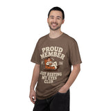 Funny Nap Lover Comfort Colors Shirt, Just Resting My Eyes Club Tee, Tired Adult Humor Shirt, Relaxation Graphic Tee Gif