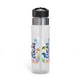 Personalized Transparent Water Bottle for Kids, Ocean Animal Drink Bottle, Under the Sea School Bottle, Back to School Gift