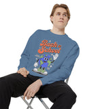 Back to School Earth Sweatshirt, Retro Globe Graphic Pullover, Teacher First Day Outfit, Student Gift, Classroom Crewneck, Educator Gift