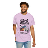 Comfort Colors Tired Moms Book Club Shirt, Book Lover Mom Tee, Reading Mom Shirt, Coffee and Books Graphic Tee, Booktok Gift