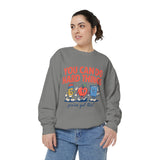 You Can Do Hard Things Teacher Sweatshirt, Motivational School Graphic Crewneck, Positive Classroom Gift for Educators