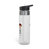 Personalized Boy Water Bottle, Transparent Water Bottle for Kids, Custom Name Bottle for School, Sports, Birthday Gift for Boys