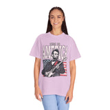 Abraham Lincoln Guitar Shirt, Funny This Is America Graphic, Gift for History Teachers and Music Lovers, Fourth of July Party Outfit
