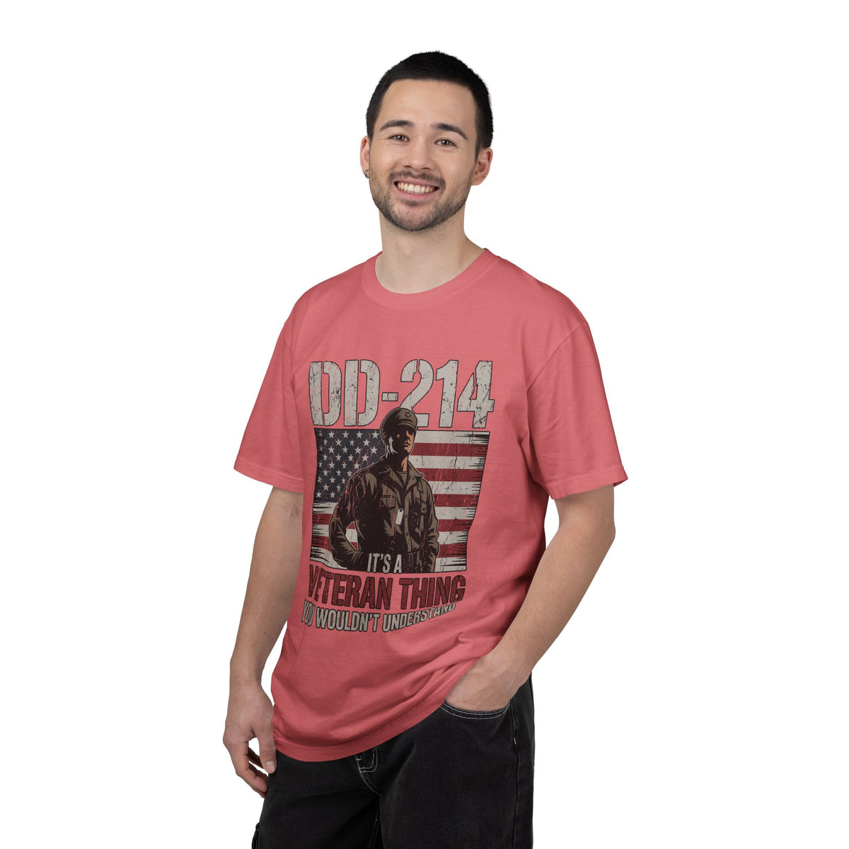 DD-214 Veteran Shirt, It's a Veteran Thing T Shirt, Military Veteran Gift, US Army Shirt, Patriotic American Flag Tee, Veteran Pride Top