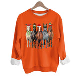 Sweatshirt Christmas pattern print