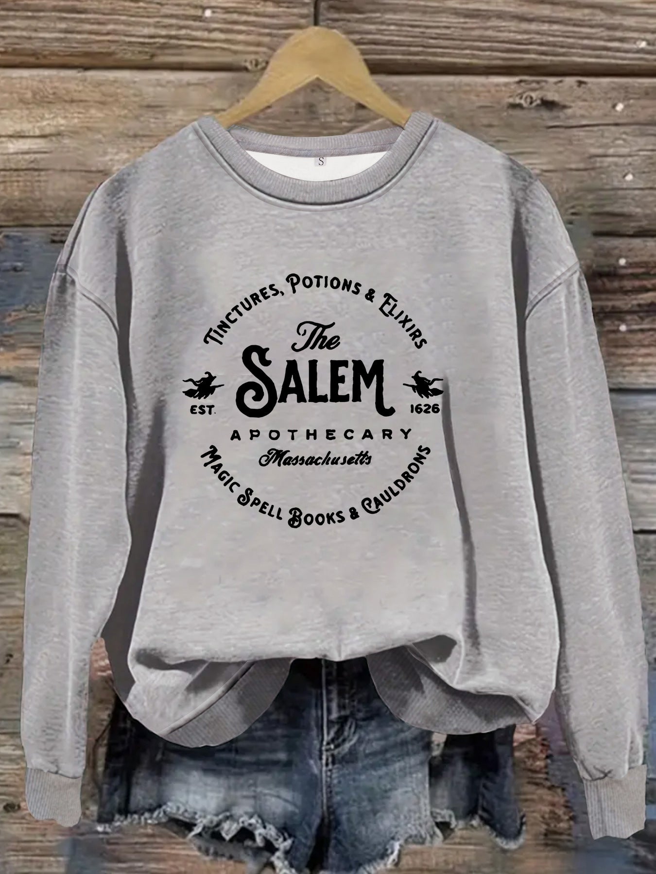 SALEM printed pullover sweatshirt sweatshirt