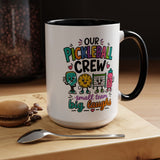 Funny Pickleball Team Mug, Our Pickleball Crew Coffee Mug, Pickleball Player Gift, Cute Sports Mug for Teammates and Friends