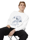 Howling Wolf Moon Sweatshirt, Mountain Forest Crewneck, Wildlife Lover Gift, Rustic Wilderness Graphic Cozy Outdoor Pullover Unisex Top