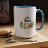 Personalized Teacher Mug, Custom Teacher Name Coffee Mug, Teacher Appreciation Gift, Classroom Teacher Gift, End of Year Present