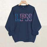 Printed loose women's fleece hoodie