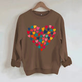 Long sleeved fleece hoodie
