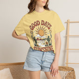 Positive Sunshine Comfort Colors Shirt, Good Days Sunshine Graphic Tee, Retro Desert Nature Shirt, Boho Summer Aesthetic Tee