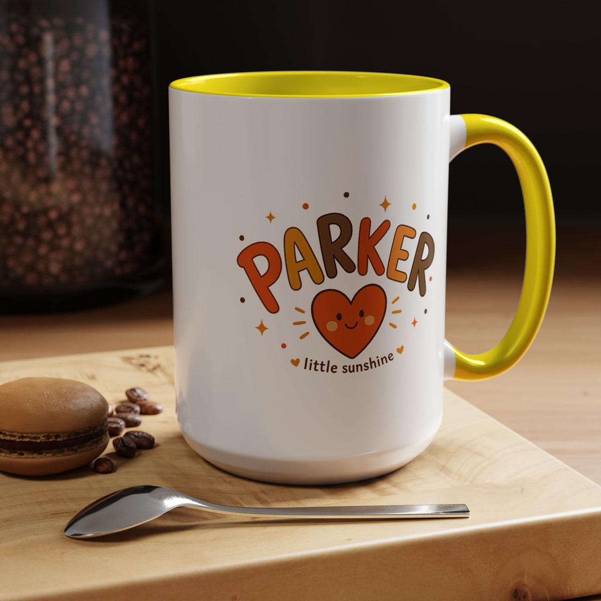 Personalized Family Name Mug, Custom Last Name Coffee Mug, Parker Little Sunshine Gift, Personalized Family Coffee Cup for Parents