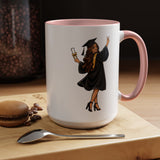College Graduation Mug for Her, Female Graduate Coffee Cup, Congratulations Gift for Daughter, Sister or Best Friend, Senior Keepsake