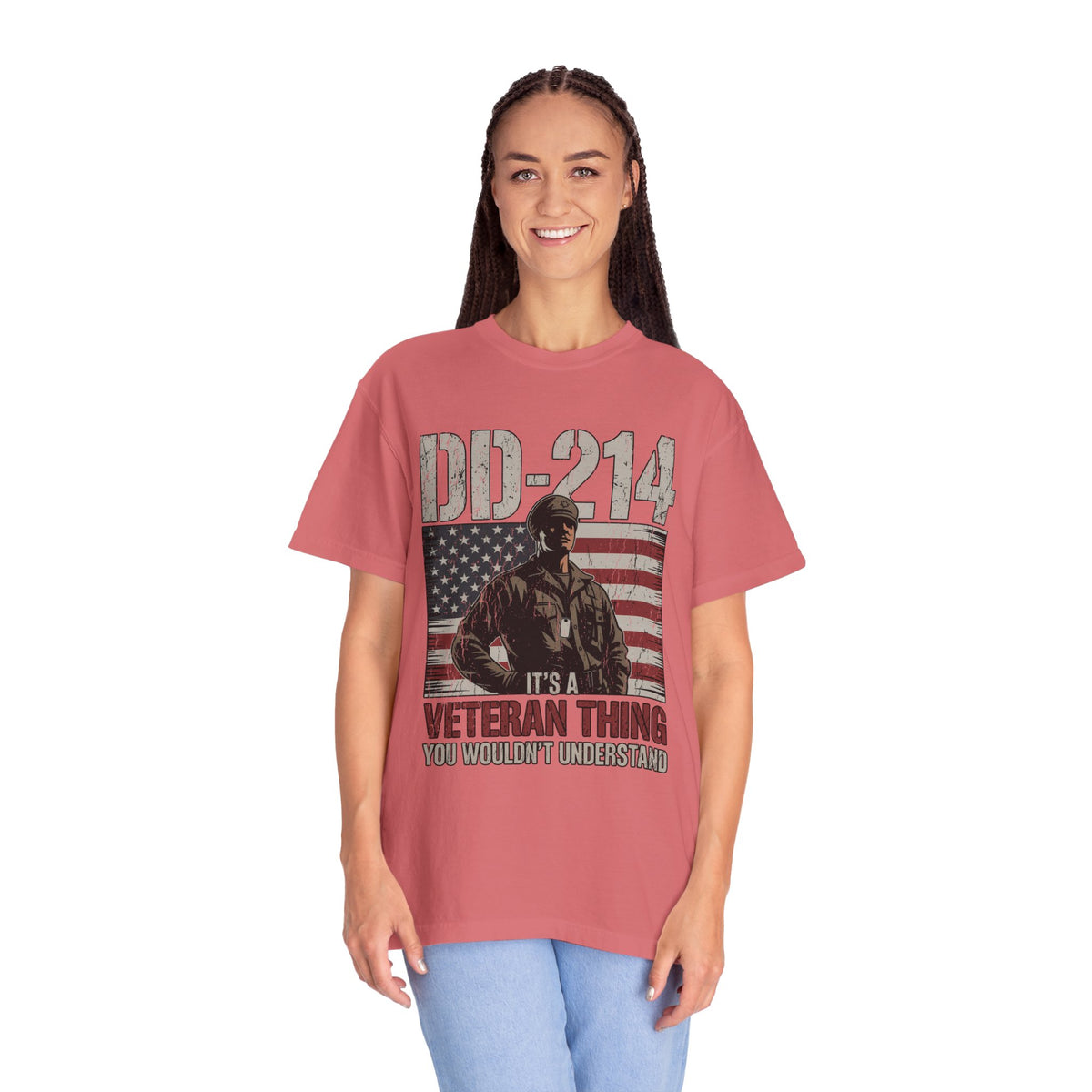 DD-214 Veteran Shirt, It's a Veteran Thing T Shirt, Military Veteran Gift, US Army Shirt, Patriotic American Flag Tee, Veteran Pride Top