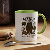 Personalized Army Soldier Mug, Built with Courage Coffee Cup, Custom Name Military Gift for Him, Veteran, Recruit or Service Member