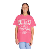 Retired From Service Not From Duty Shirt, Military Retirement T-Shirt, Veteran Gift for Men or Women, Patriotic Eagle Veterans Day Tee