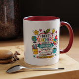 Best Teacher Appreciation Mug, Teachers Make a Difference Coffee Cup, Thank You Gift for Educator, End of Year or Christmas Keepsake