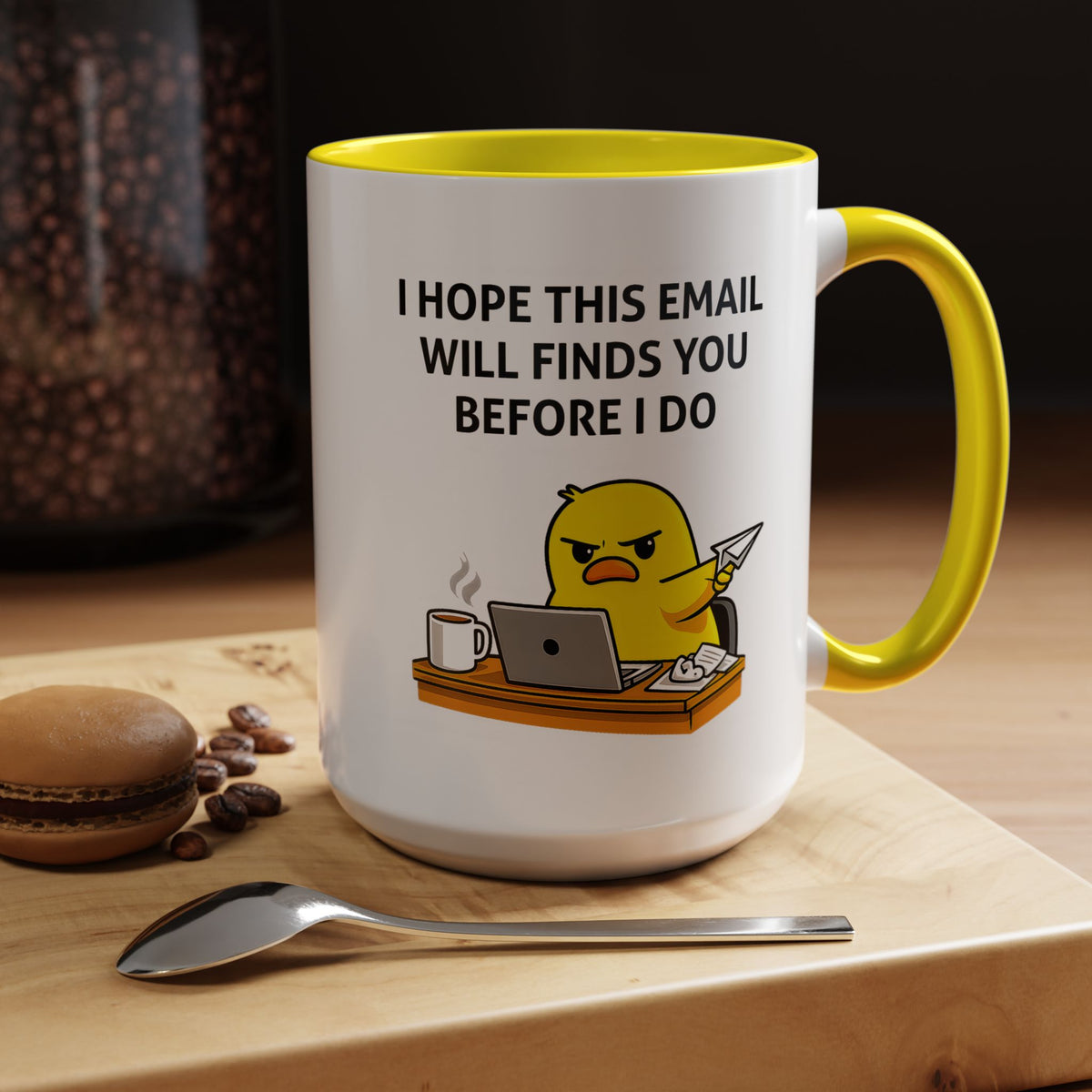 Office Worker Coffee Mug Coworker Gift Desk Job Cup Funny Email Lover Tea Mug For Boss