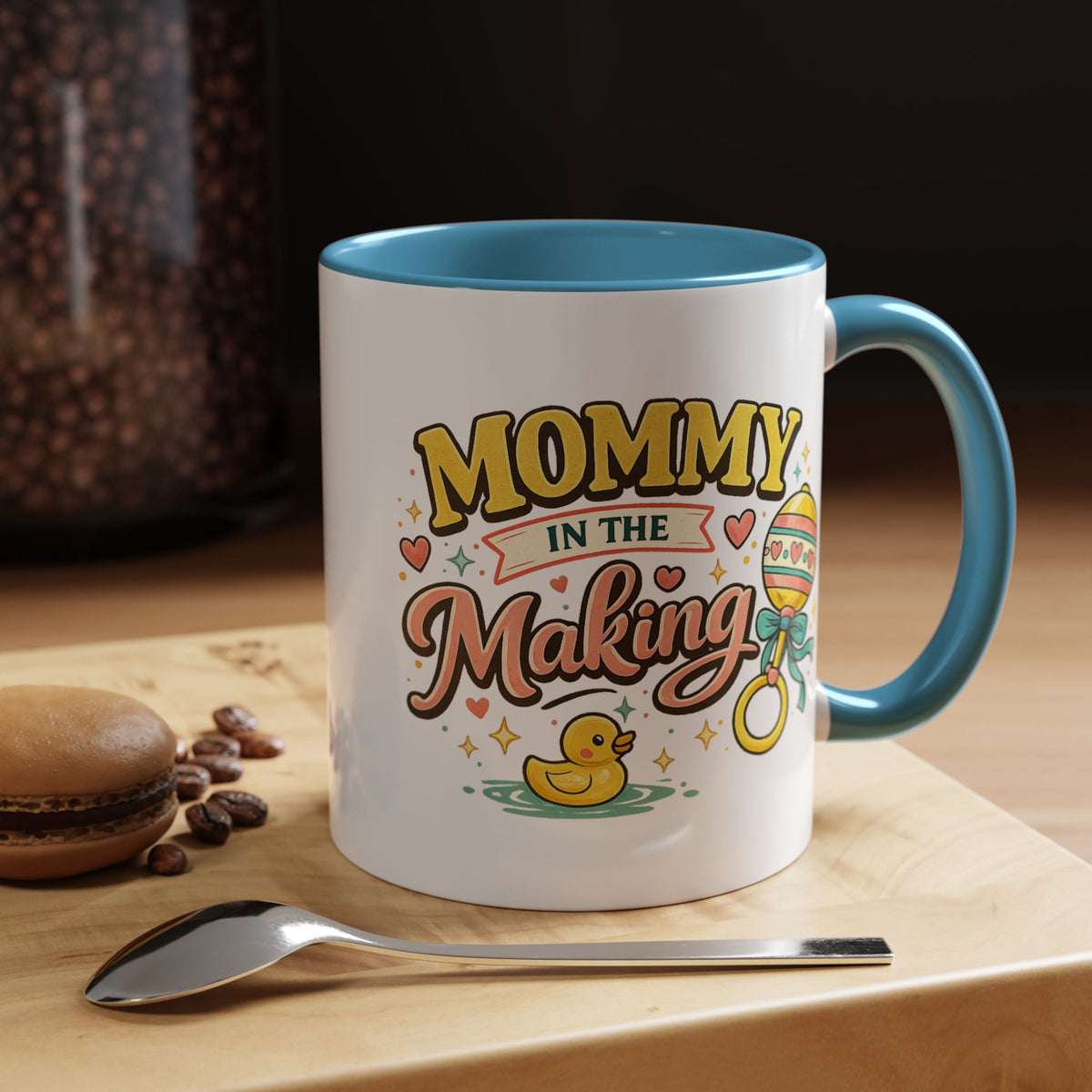 Mommy In The Making Mug, Pregnancy Announcement Coffee Mug, Expecting Mom Gift, First Time Mom Cup, Baby Shower Gift for Mom