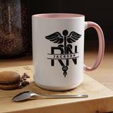 Personalized RN Mug, Custom Registered Nurse Coffee Mug, RN Name Gift, Nursing Graduation Gift, Nurse Appreciation Cup