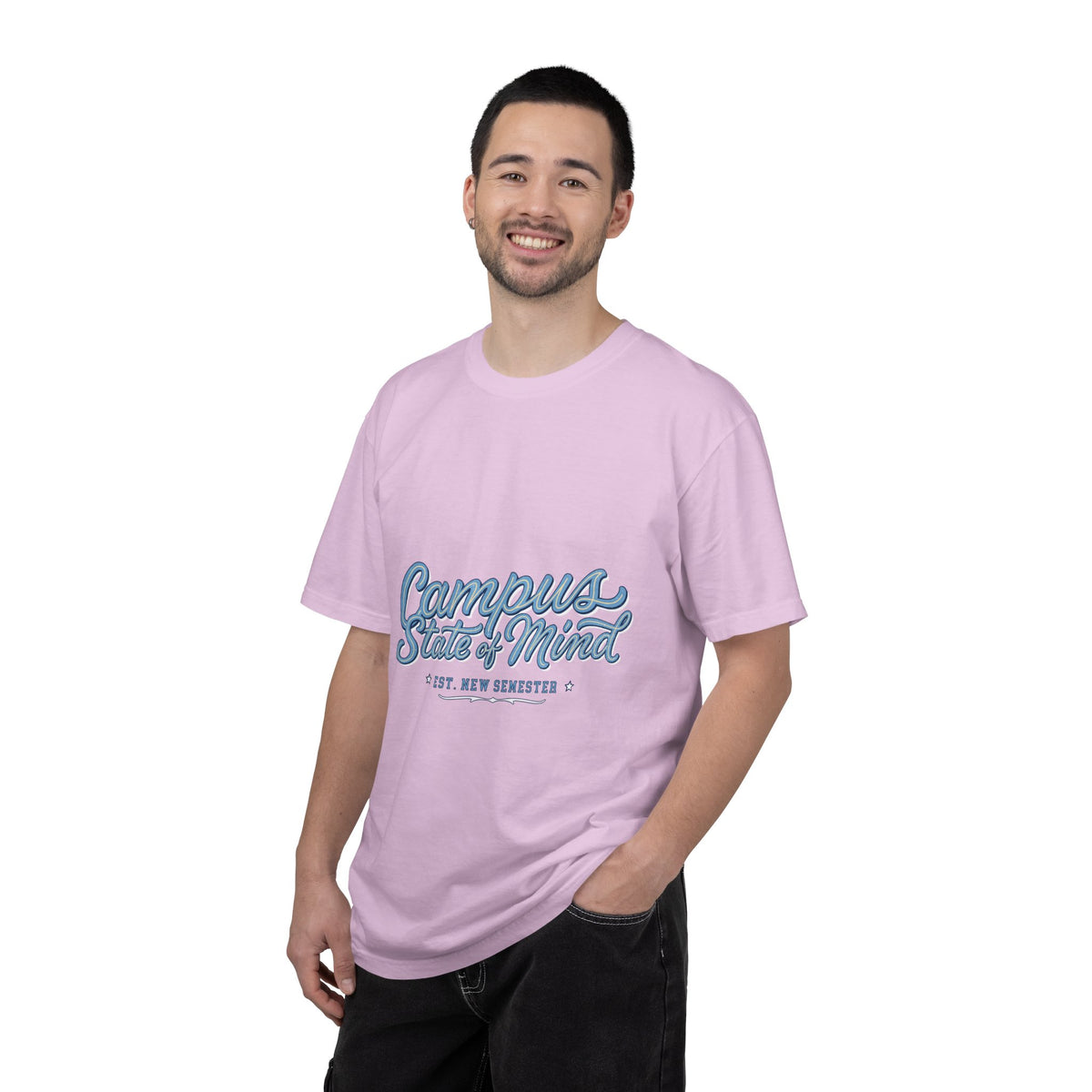 Campus State of Mind T-Shirt, New Semester College Graphic Tee, University Student Gift, Back to School Shirt, Campus Outfit, Dorm Life