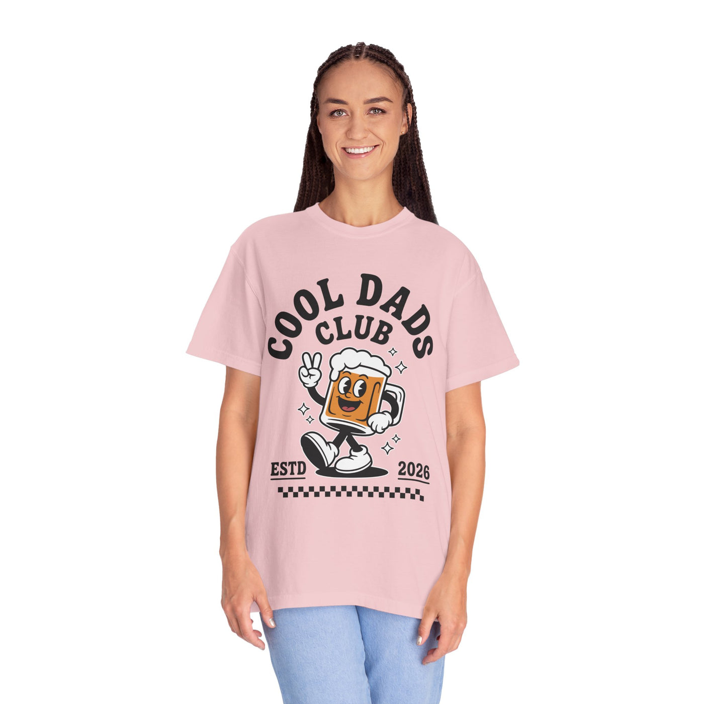 Funny New Dad Comfort Colors Shirt, Cool Dads Club Est 2026 Tee, First Time Dad Gift, Pregnancy Announcement Shirt for Fathers