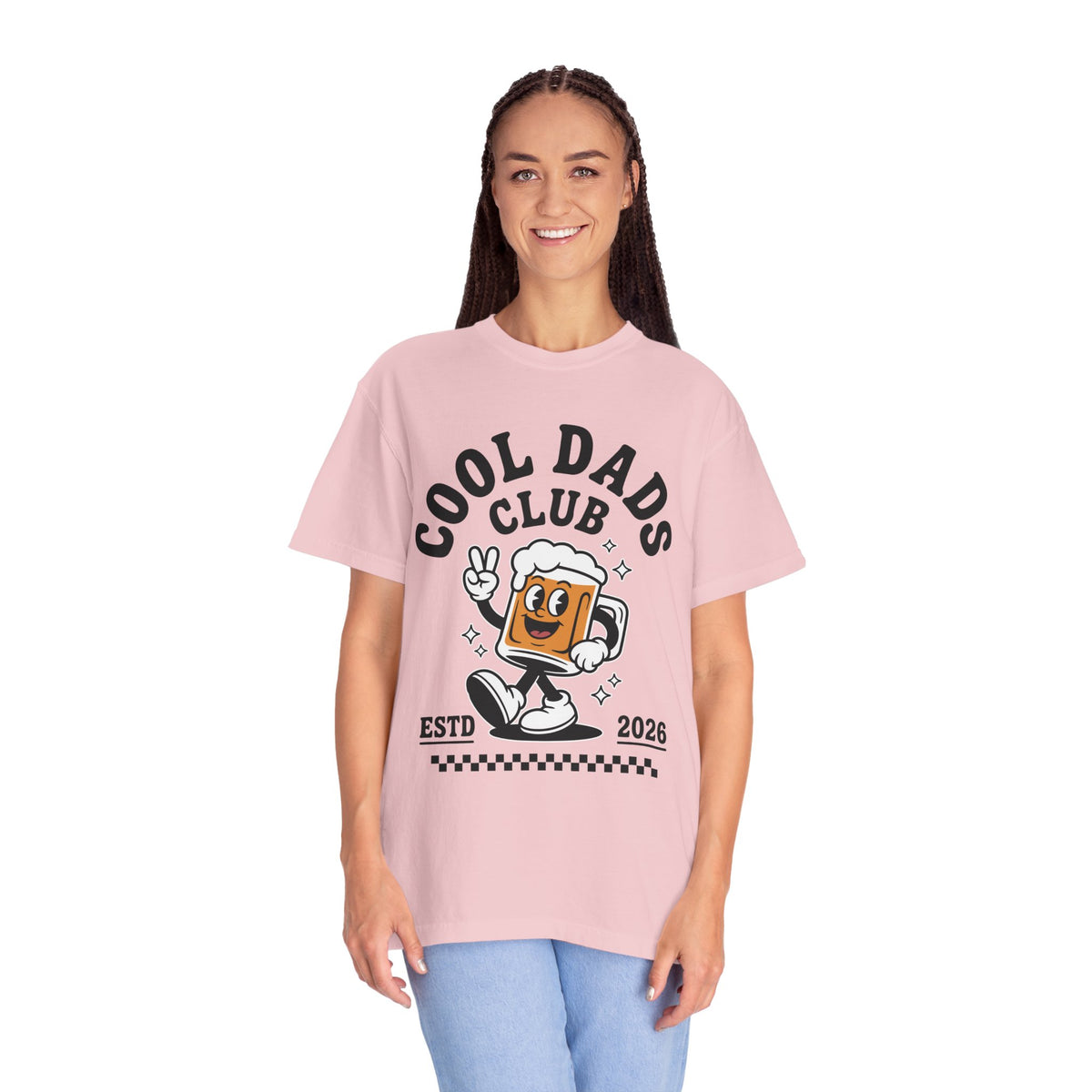 Funny New Dad Comfort Colors Shirt, Cool Dads Club Est 2026 Tee, First Time Dad Gift, Pregnancy Announcement Shirt for Fathers