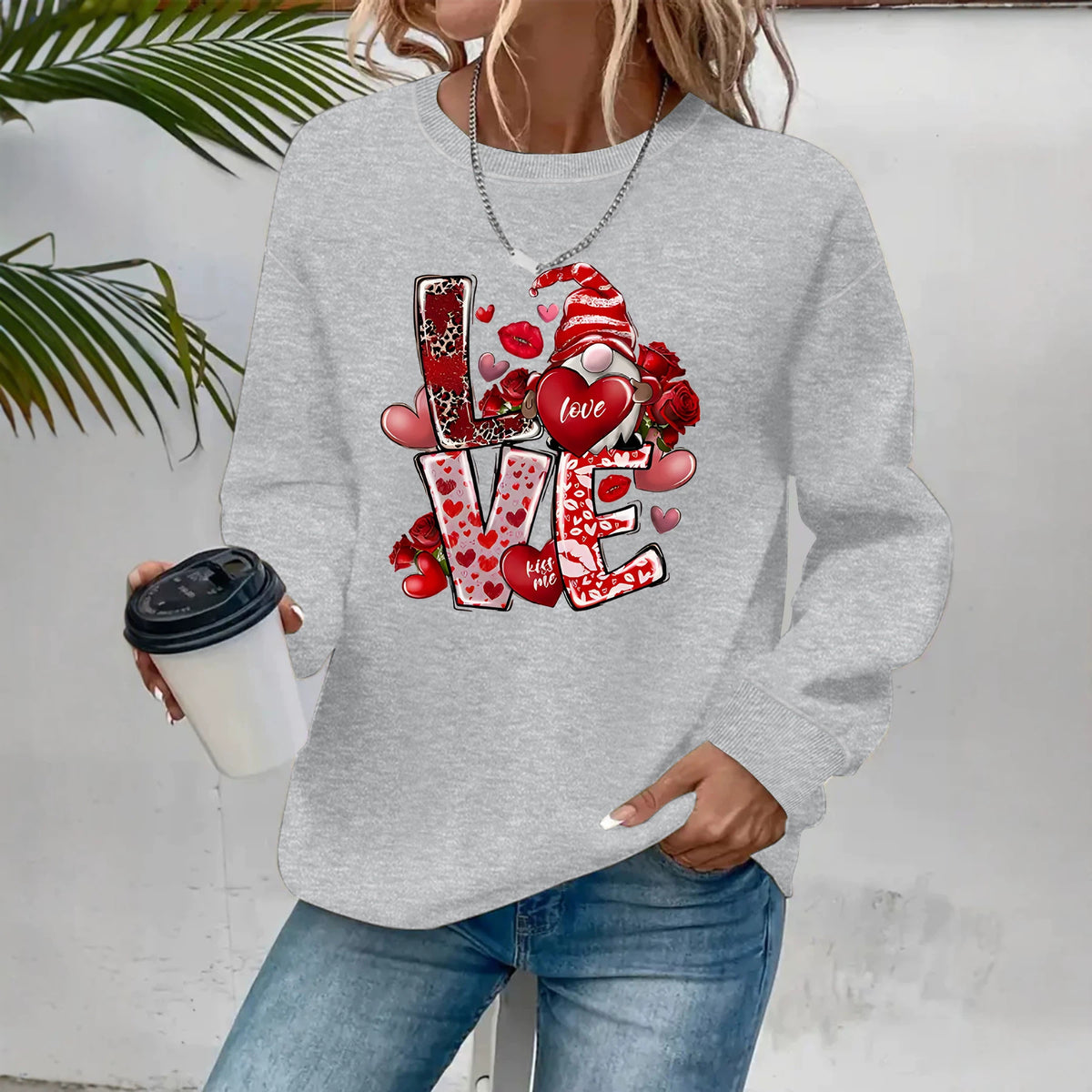 Long sleeved fleece hoodie