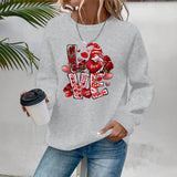 Long sleeved fleece hoodie