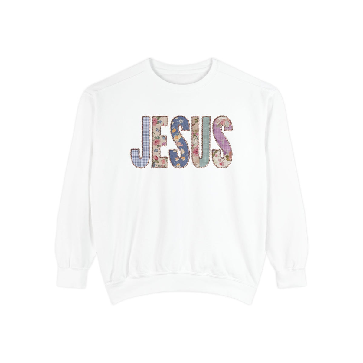 Jesus Floral Sweatshirt, Christian Flower Crewneck, Faith Based Jesus Sweatshirt, Religious Gift for Women, Christian Apparel