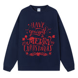 Christmas hoodie women's Christmas pullover top