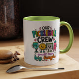 Funny Pickleball Team Mug, Our Pickleball Crew Coffee Mug, Pickleball Player Gift, Cute Sports Mug for Teammates and Friends