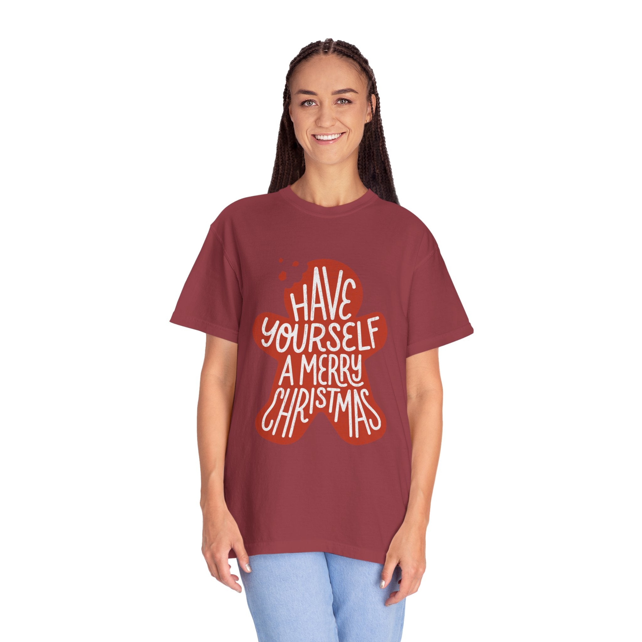 Have Yourself a Merry Christmas Shirt, Gingerbread Cookie T-Shirt, Cute Holiday Baking Tee, Christmas Gift for Baker, Mom or Teacher