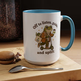 School Counselor Coffee Mug, Frog Counselor Gift, Mental Health Professional Mug, Therapist Gift, Counselor Appreciation Cup