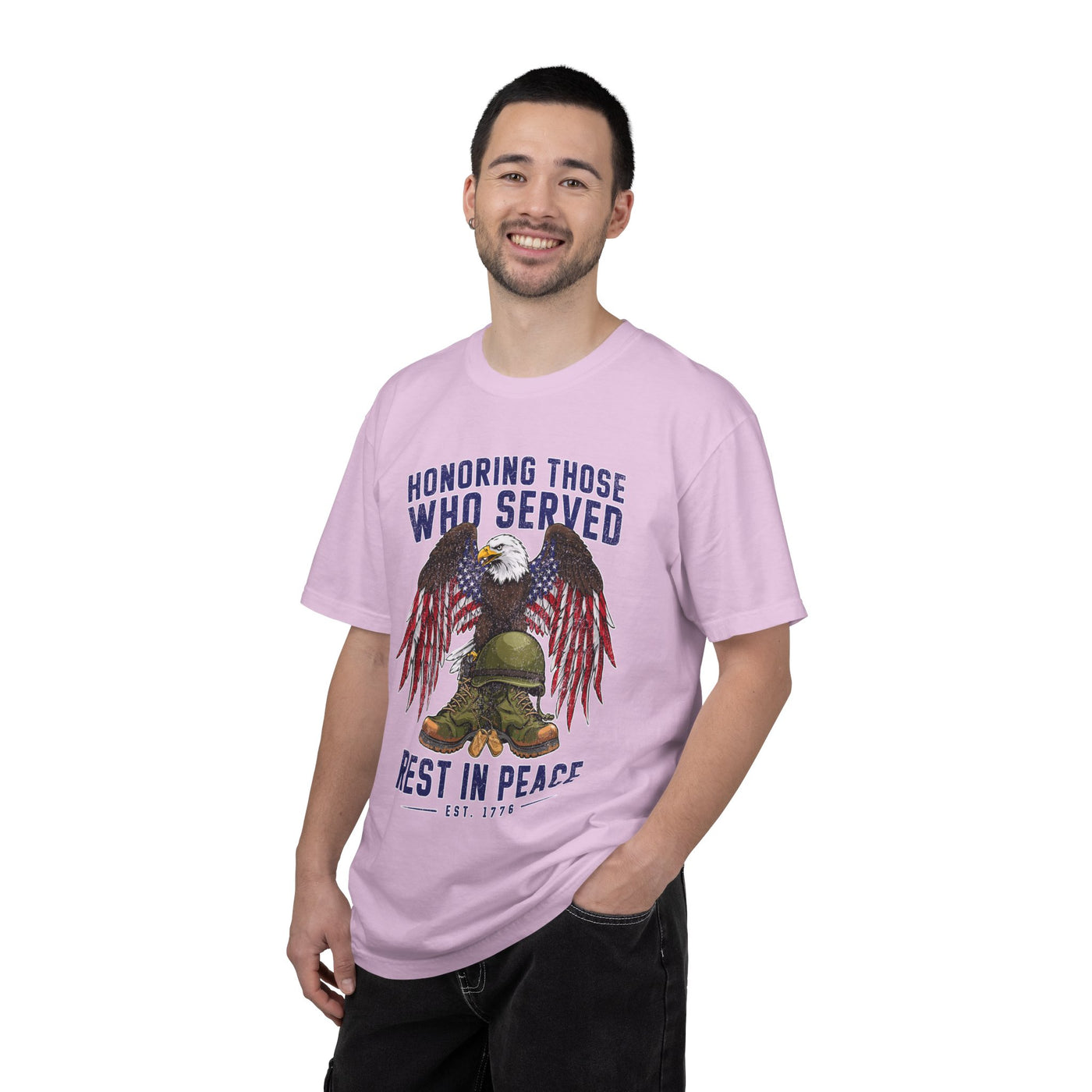 Honoring Those Who Served Shirt, Military Memorial T-Shirt, Fallen Soldier Tribute, Veteran Remembrance Gift, Patriotic Eagle Tribute Tee