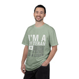 I'm a Veteran Not a Sucker or Loser Shirt, Bold Military T-Shirt, Patriotic Gift for Veteran, Veterans Day Tee, Retired Soldier Apparel