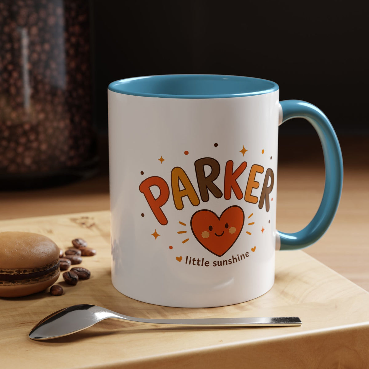 Personalized Family Name Mug, Custom Last Name Coffee Mug, Parker Little Sunshine Gift, Personalized Family Coffee Cup for Parents