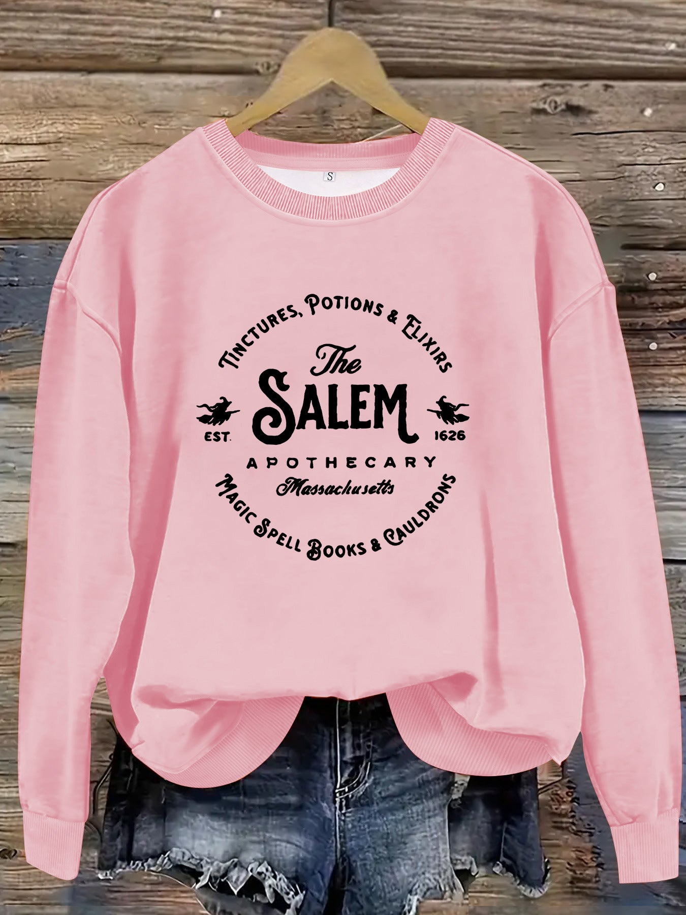 SALEM printed pullover sweatshirt sweatshirt