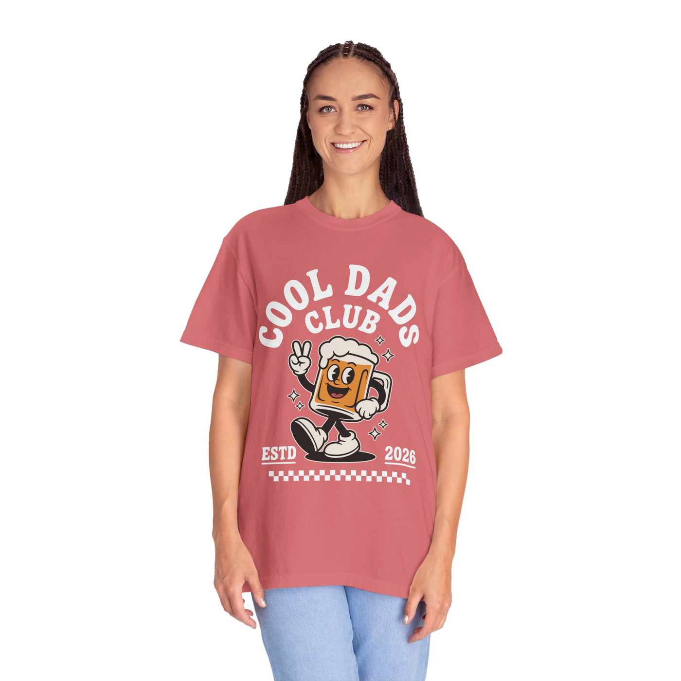 Funny New Dad Comfort Colors Shirt, Cool Dads Club Est 2026 Tee, First Time Dad Gift, Pregnancy Announcement Shirt for Fathers