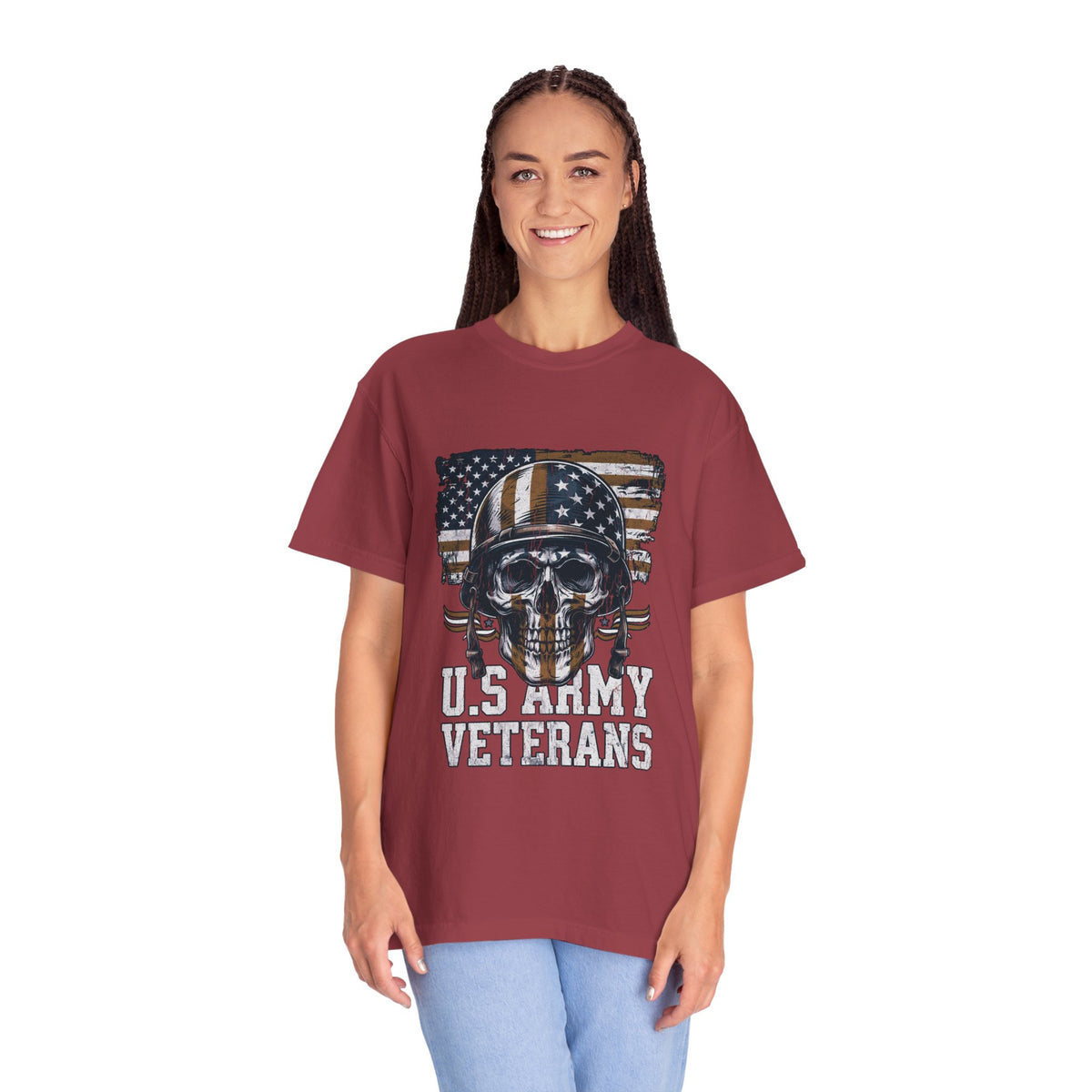 U.S. Army Veterans Shirt, Military Skull T Shirt, Patriotic American Flag Tee, Veteran Gift, Army Veteran Shirt, Veterans Day Gift