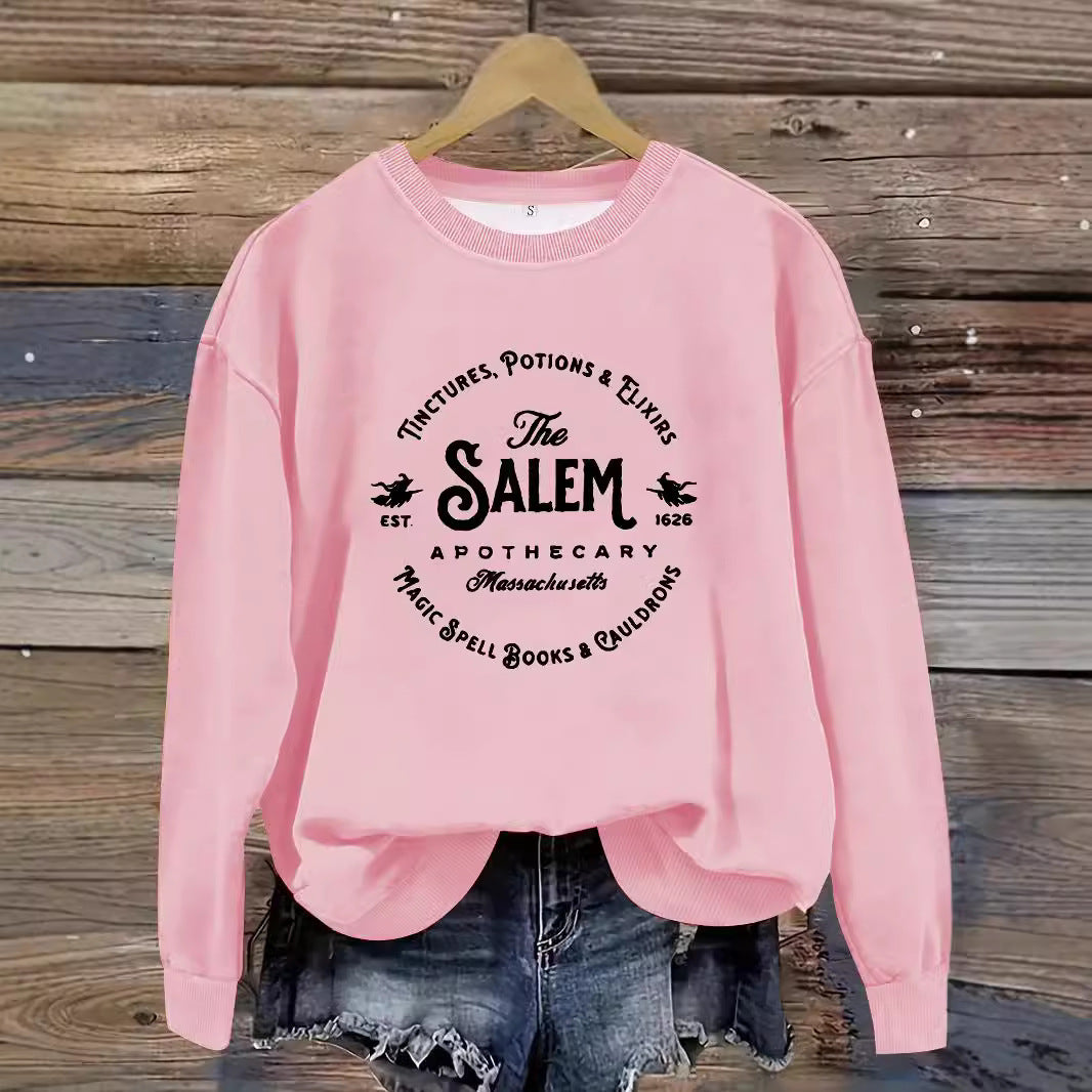 SALEM printed pullover sweatshirt sweatshirt