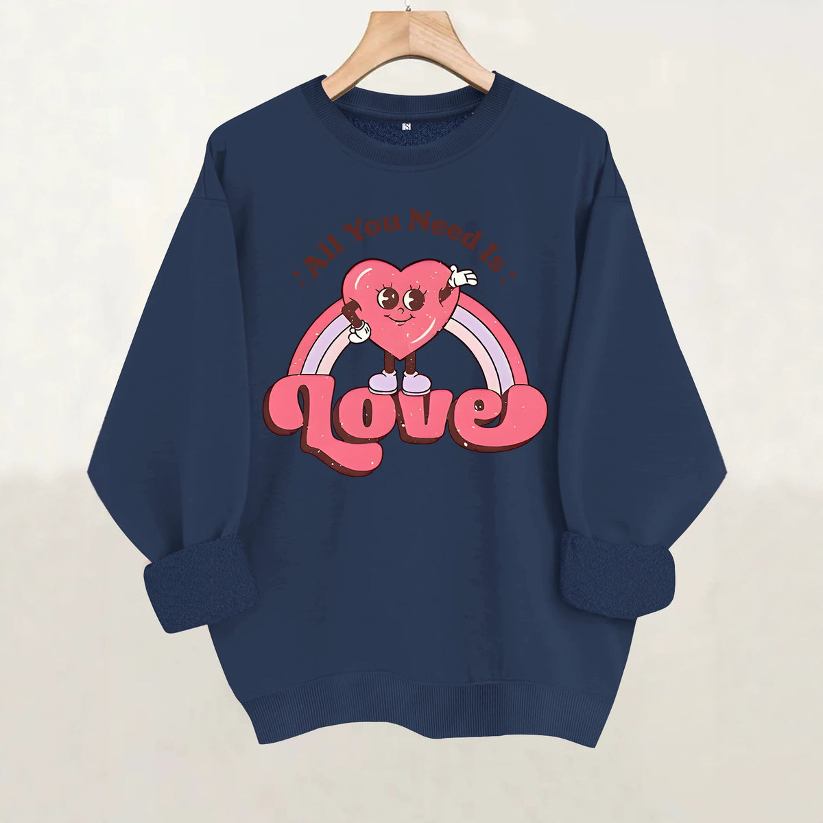 Bottom long sleeved fleece hoodie