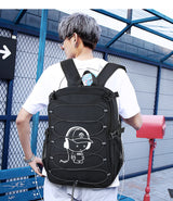 Roller Skating Bag Men's Oxford Cloth Backpack Men's Backpack Multifunctional Student Bag