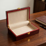 Classic Wooden Jewelry Box with Lock – Premium Storage Case