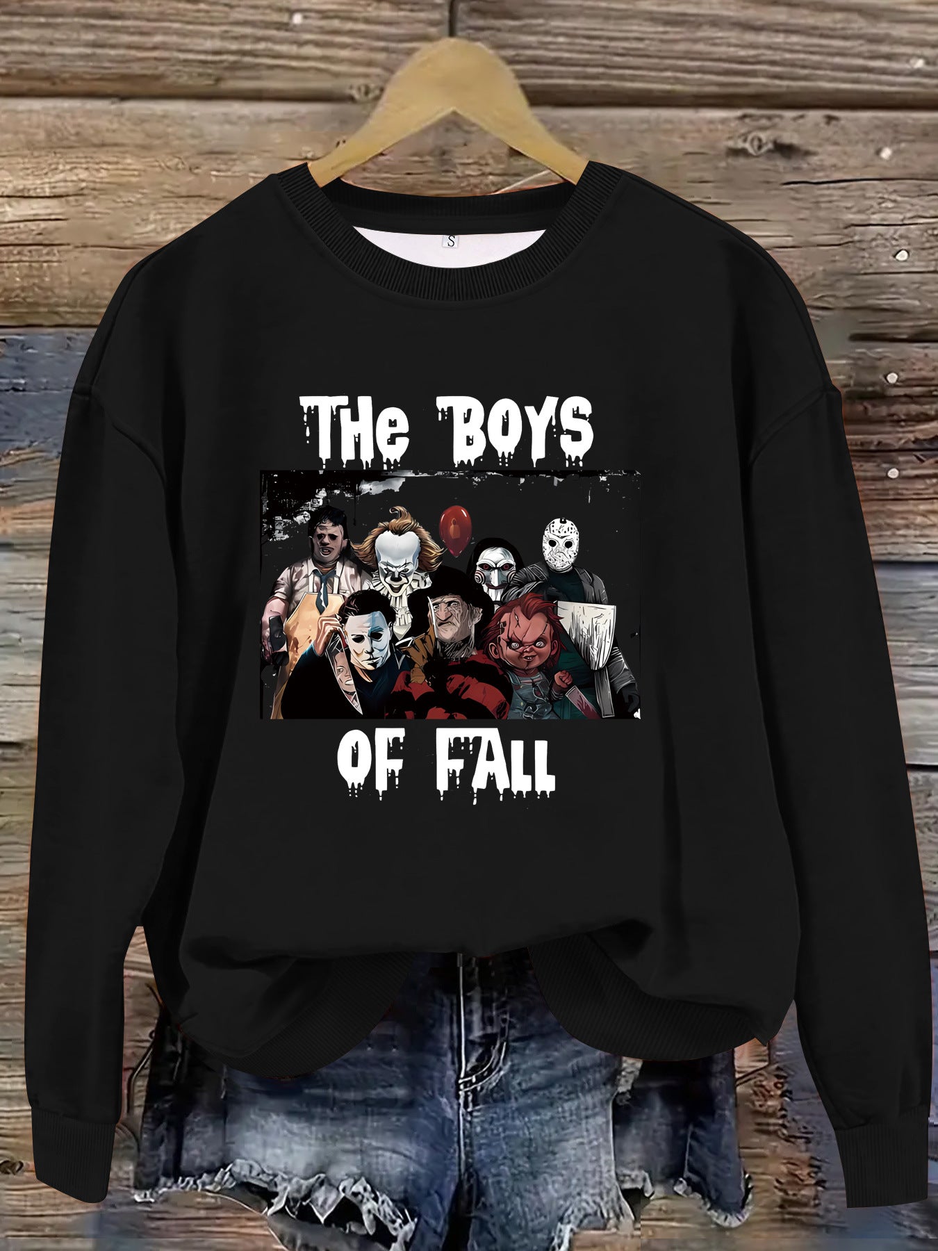 Printed pullover sweatshirt sweatshirt