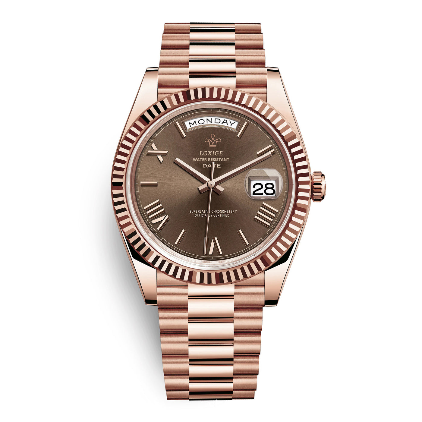 Fashion Style + Brand + Classic Sunday Calendar Watch + Men's Quartz Watch + Waterproof Wristwatch