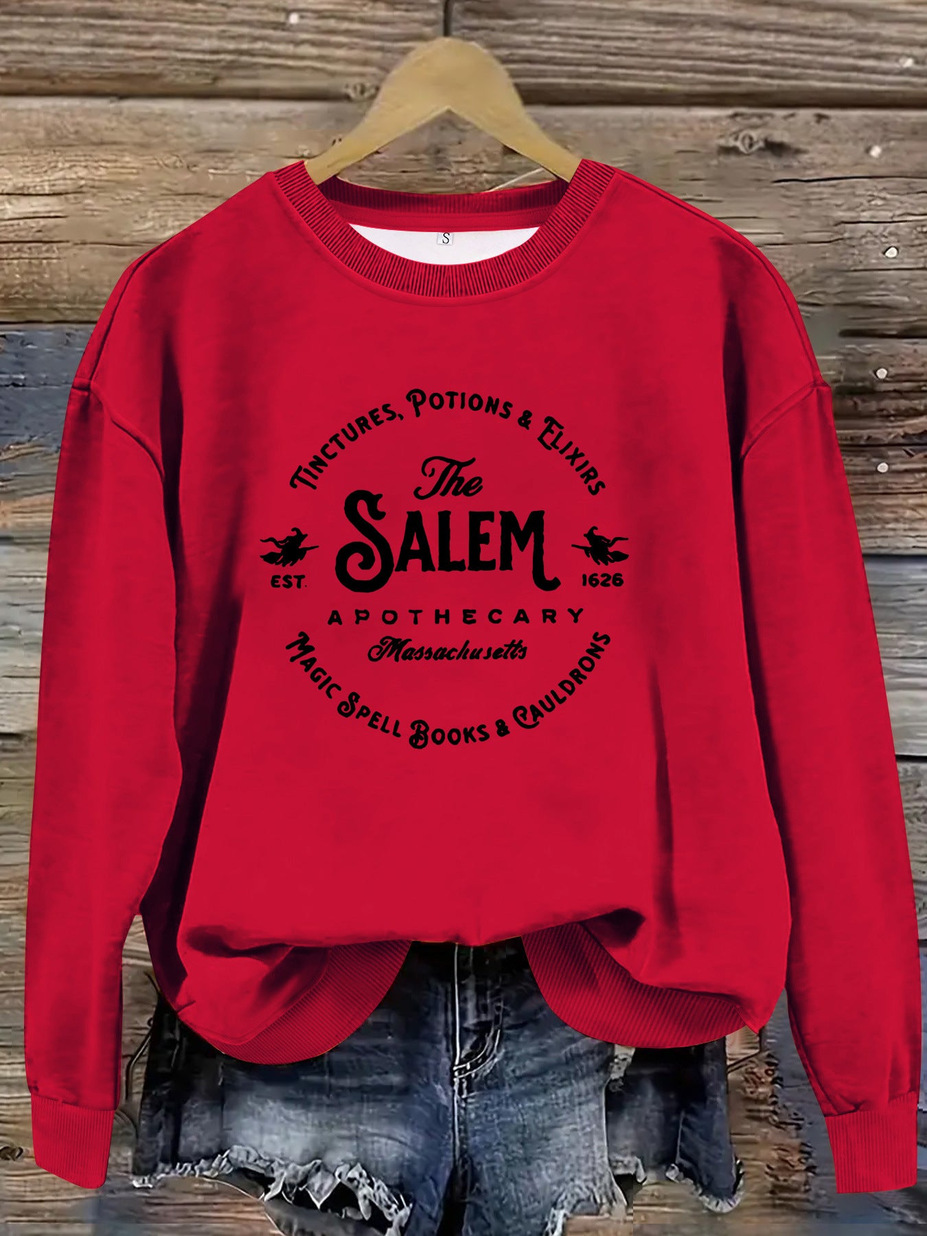 SALEM printed pullover sweatshirt sweatshirt