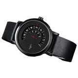 Fashion Rotary Non-Mechanical Quartz Watch Men's Wristwatch Yazole Men's Watch