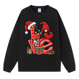Love Christmas Gift Medium length Women's Christmas Hoodie